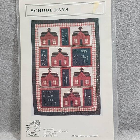 7 Sewing-Quilting Patterns Halloween Christmas Spring Independence School Days - Picture 6 of 9